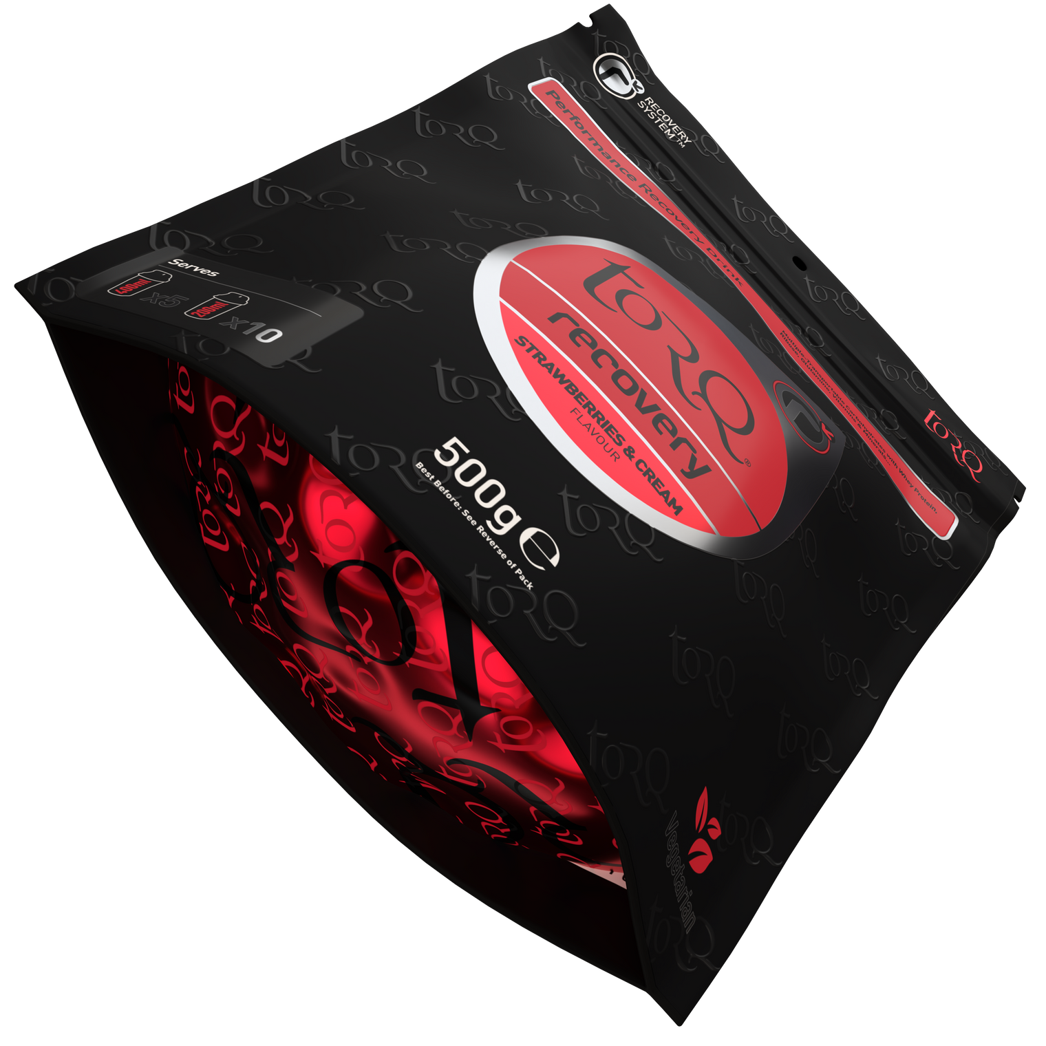 Recovery Strawberries & Cream 500g