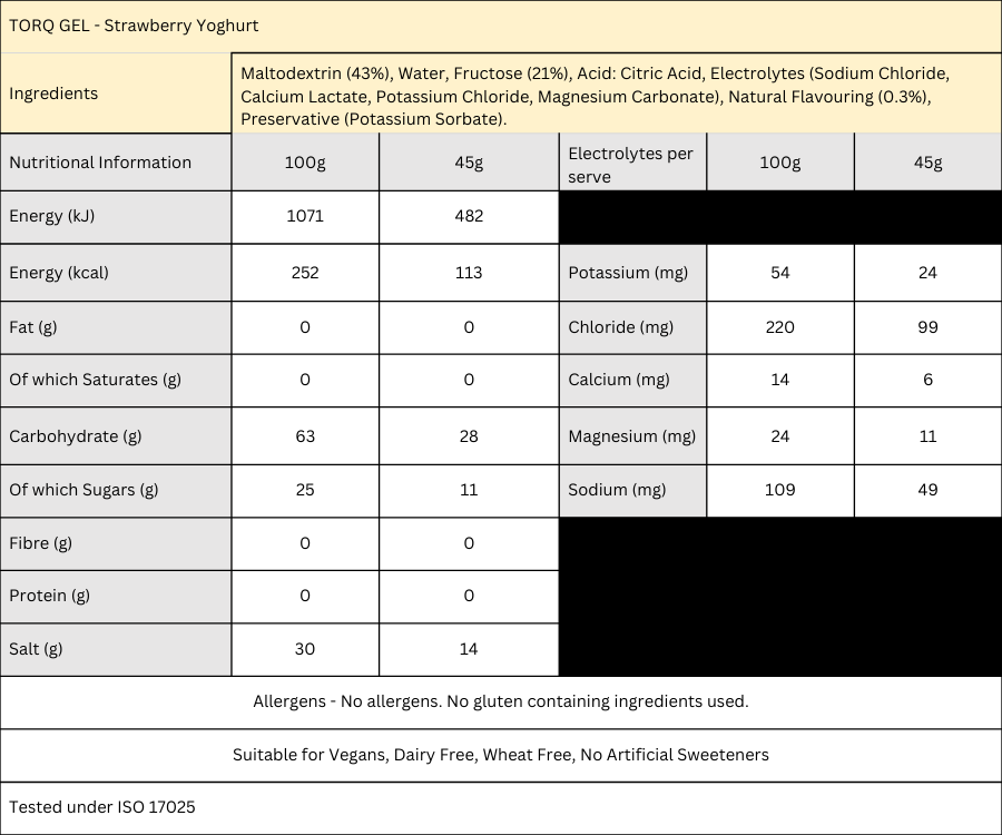GEL Strawberry Yoghurt (Box 15)