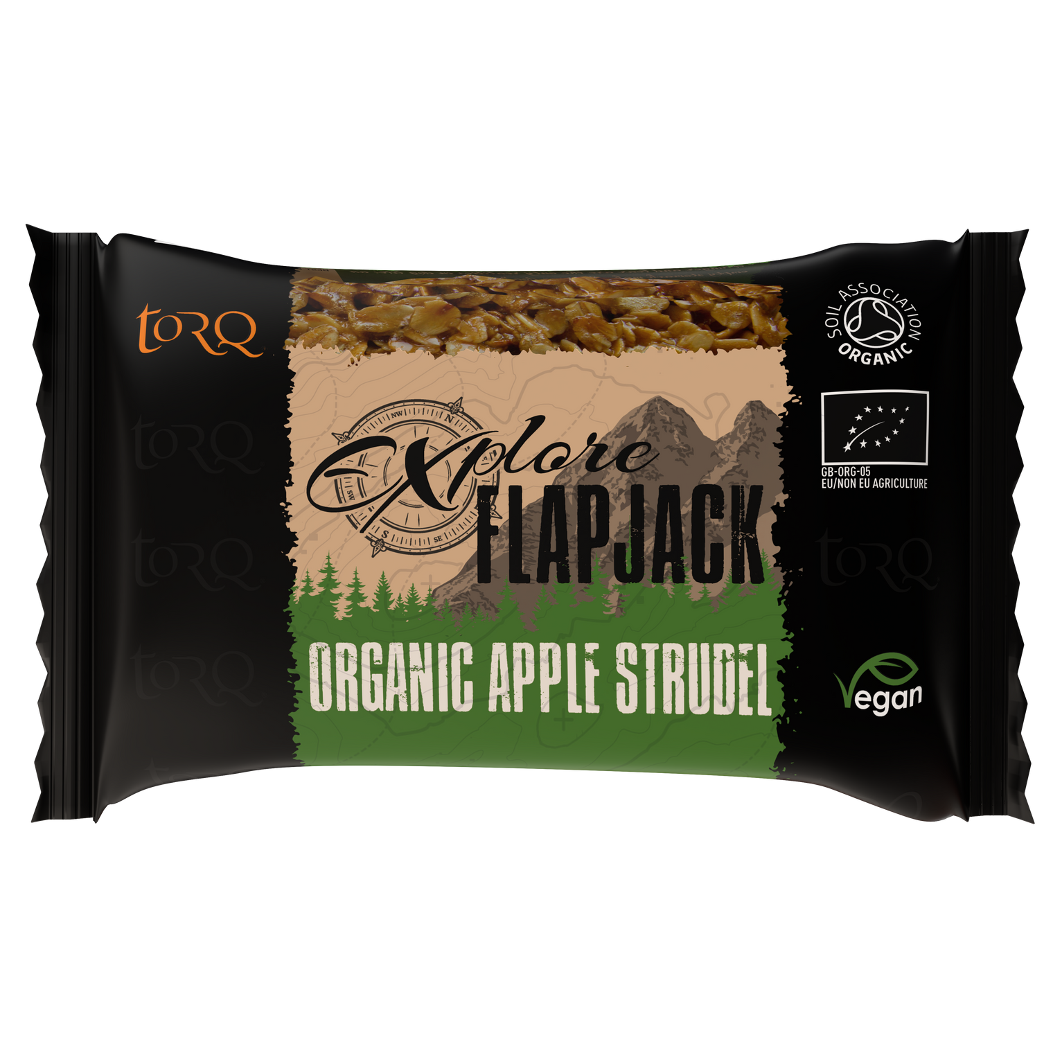 EXPLORE Organic Apple Strudel Flapjack (Box 20)