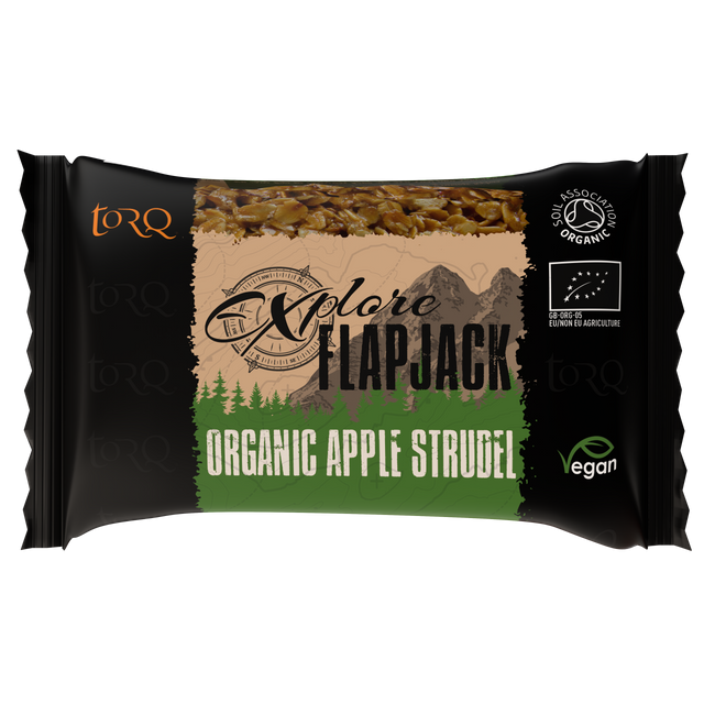 EXPLORE Organic Apple Strudel Flapjack (Box 20)