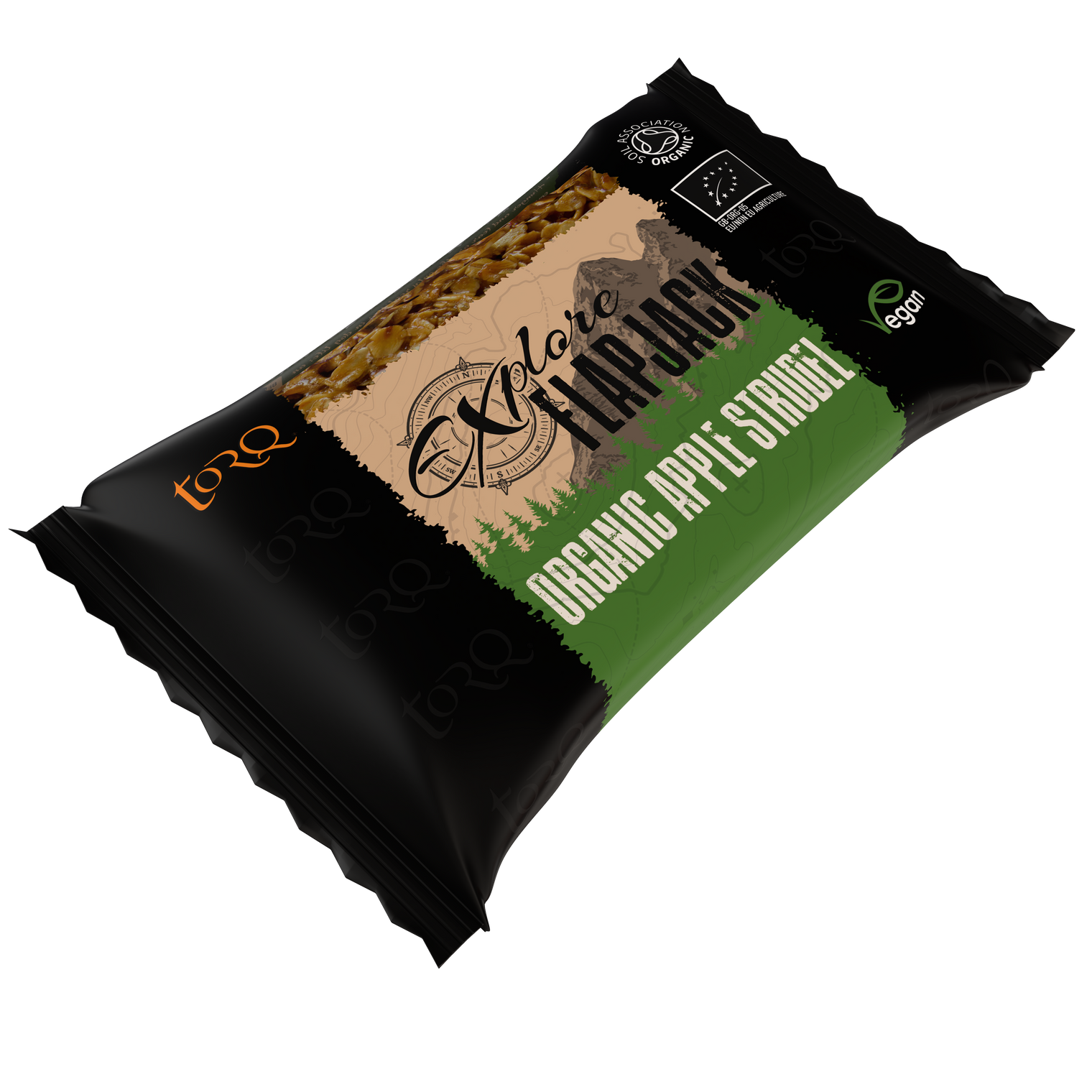 EXPLORE Organic Apple Strudel Flapjack (Single)