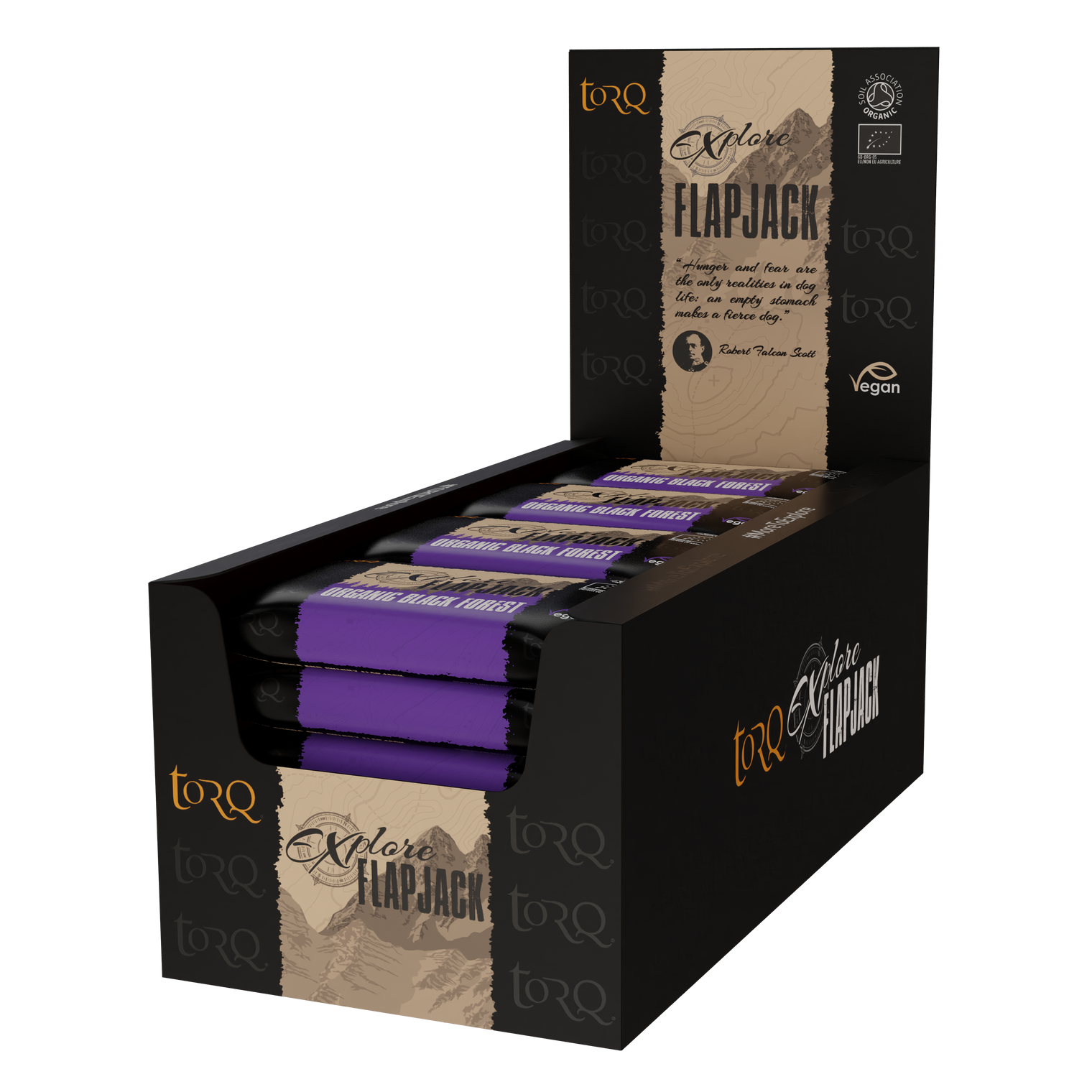EXPLORE Organic Black Forest Flapjack (Box 20)