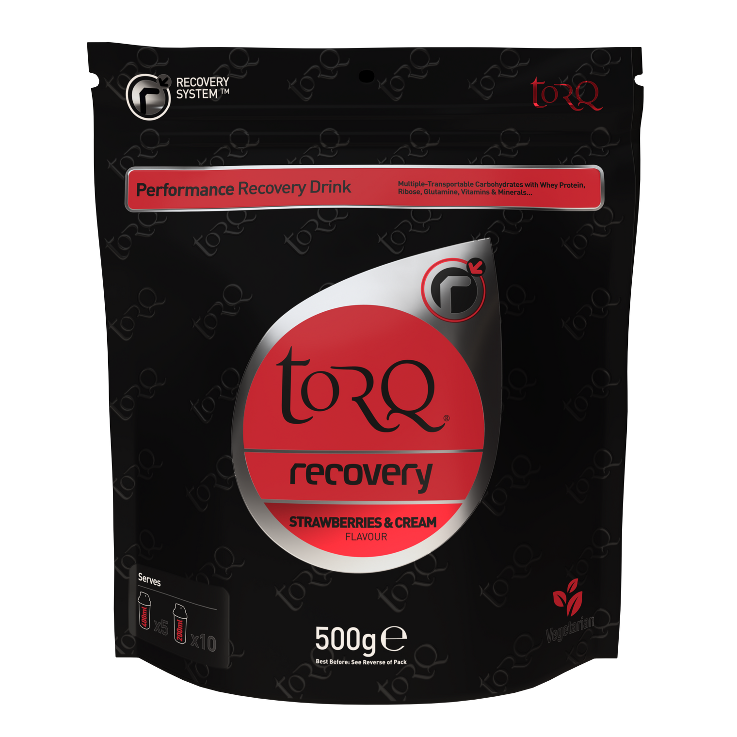 Recovery Strawberries & Cream 500g
