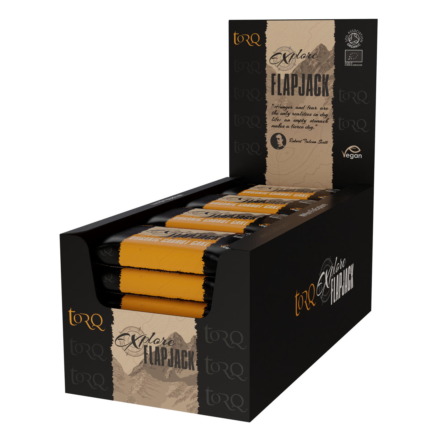 EXPLORE Organic Carrot Cake Flapjack (Box 20)